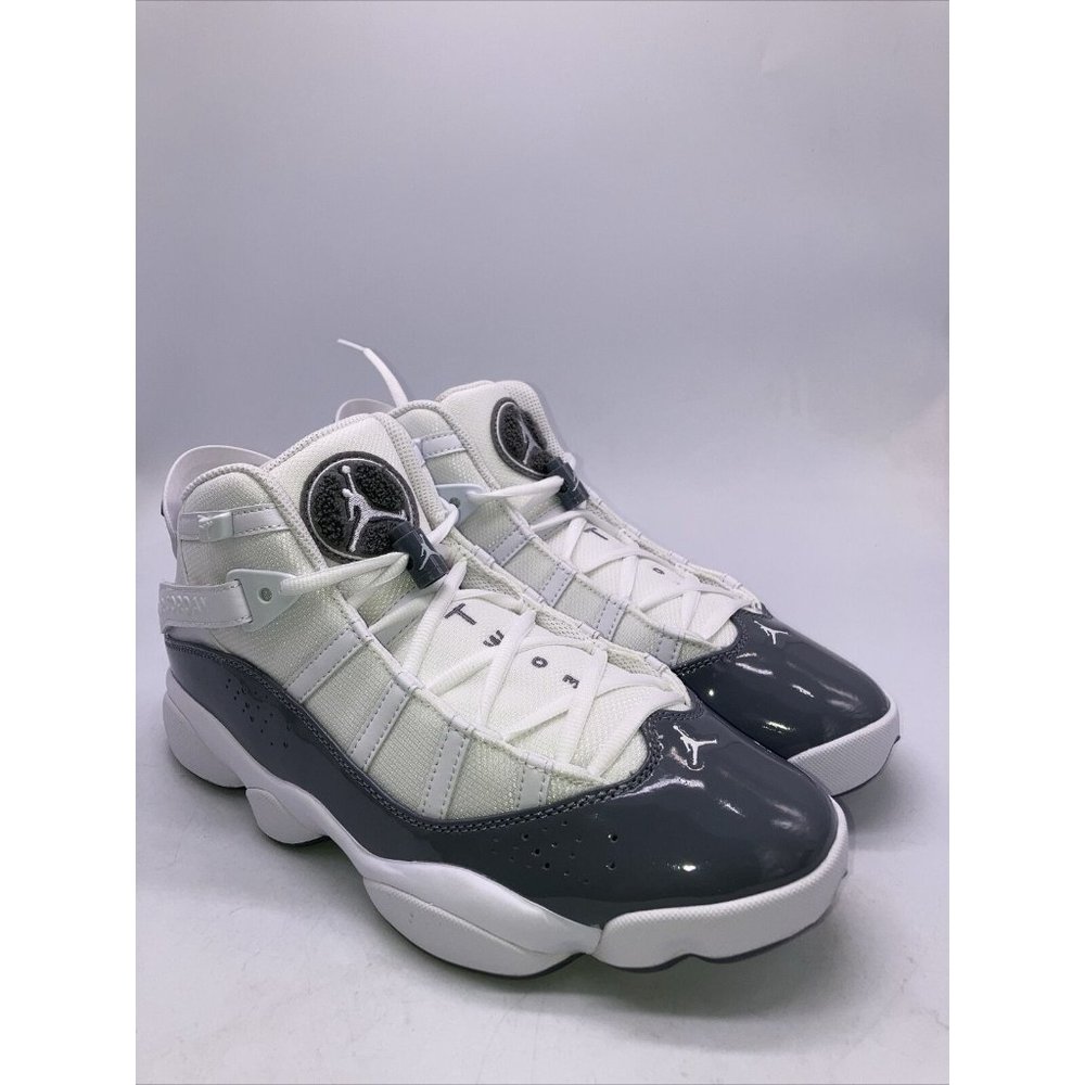 Nike Air Jordan 6 Rings Cool Grey White 322992-121 Men’s Sizes 9.5–15